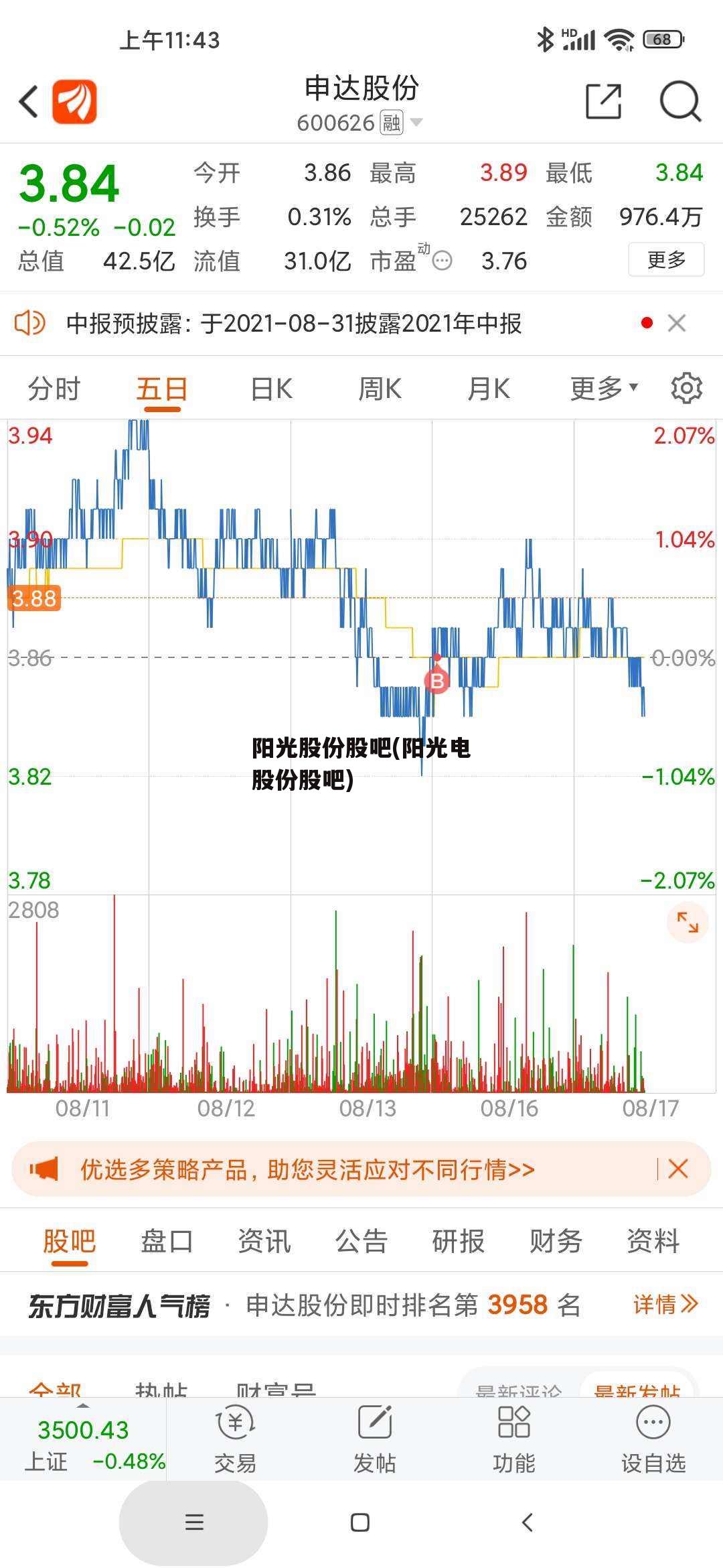 阳光股份股吧(阳光电股份股吧)