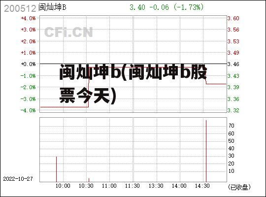 闽灿坤b(闽灿坤b股票今天)