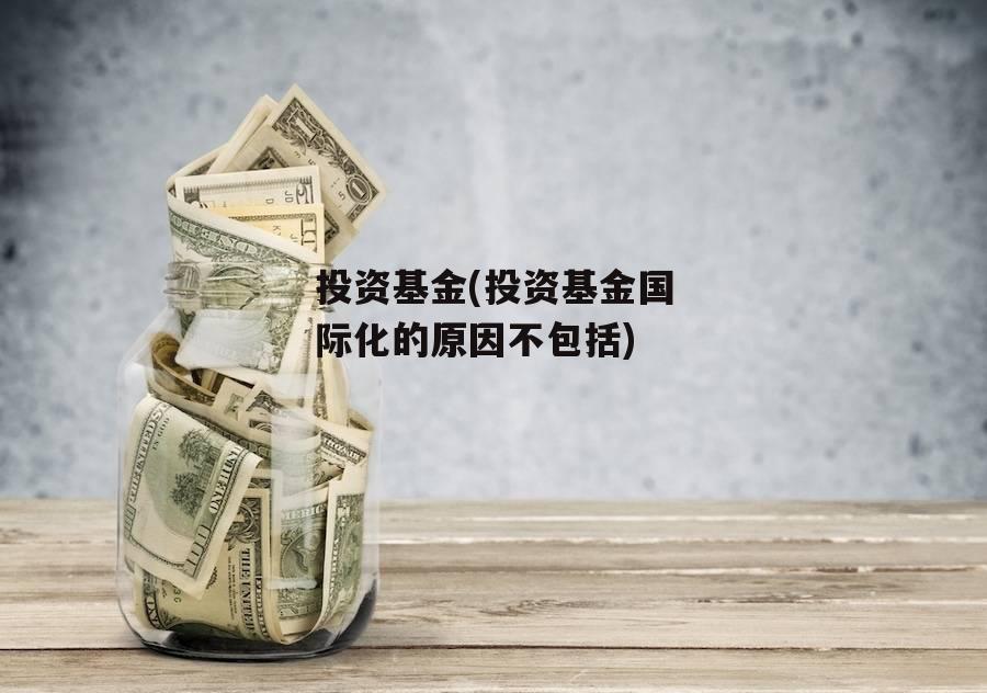 投资基金(投资基金国际化的原因不包括)