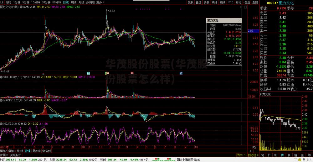 华茂股份股票(华茂股份股票怎么样)