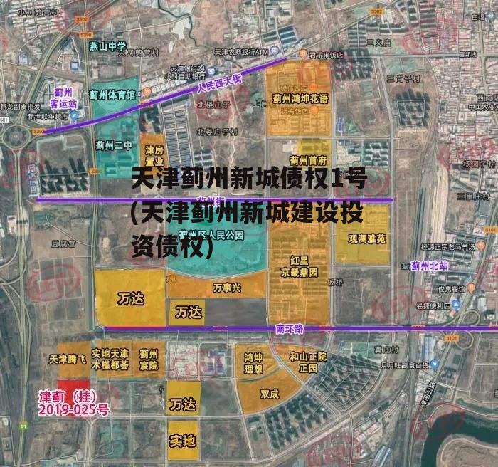 天津蓟州新城债权1号(天津蓟州新城建设投资债权)