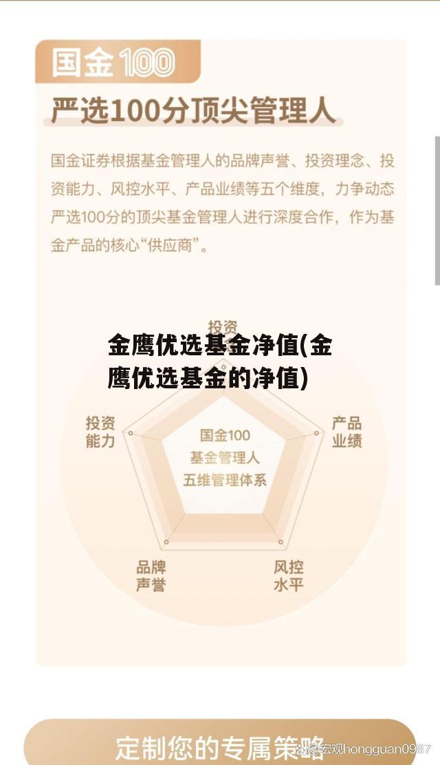 金鹰优选基金净值(金鹰优选基金的净值)