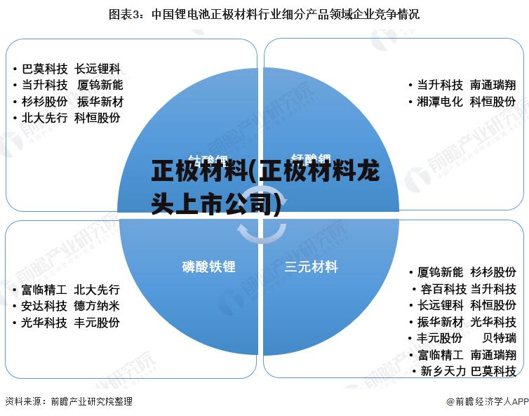 正极材料(正极材料龙头上市公司)