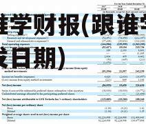 跟谁学财报(跟谁学财报发日期)