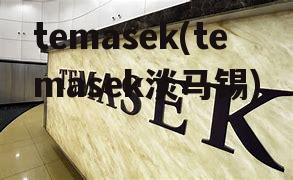 temasek(temasek淡马锡)