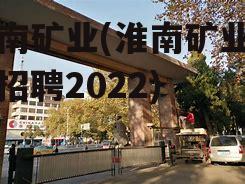 淮南矿业(淮南矿业集团招聘2022)