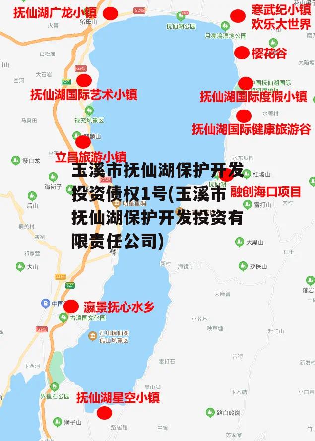 玉溪市抚仙湖保护开发投资债权1号(玉溪市抚仙湖保护开发投资有限责任公司)