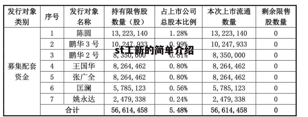 st工新的简单介绍