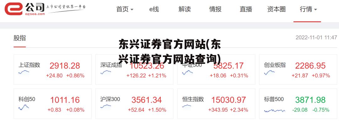 东兴证券官方网站(东兴证券官方网站查询)