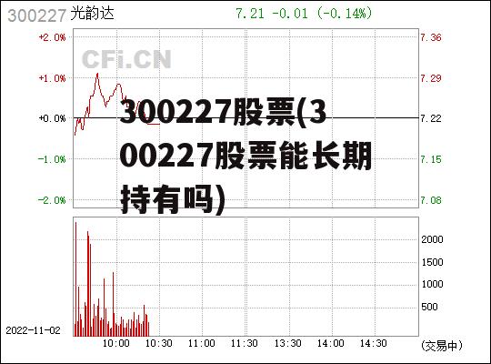 300227股票(300227股票能长期持有吗)