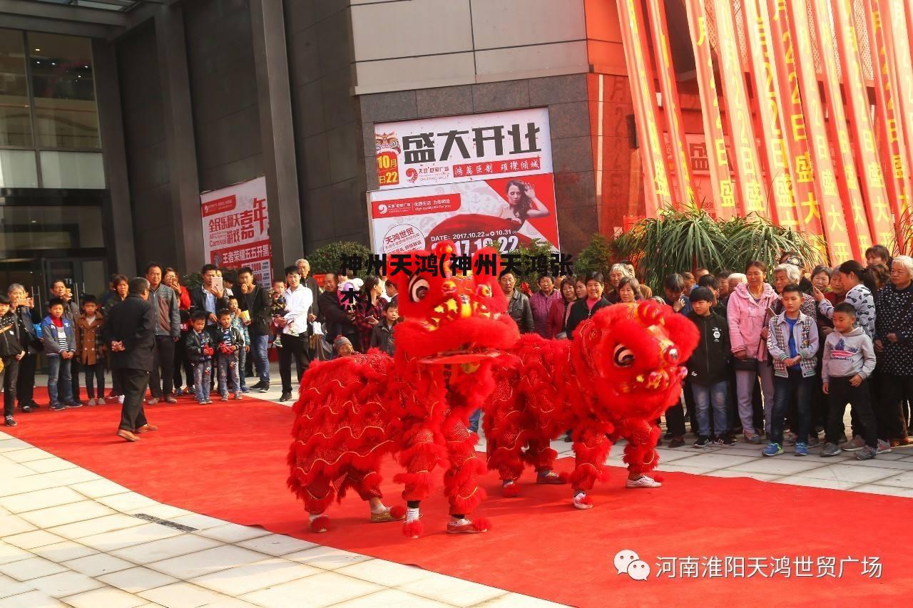 神州天鸿(神州天鸿张杰)