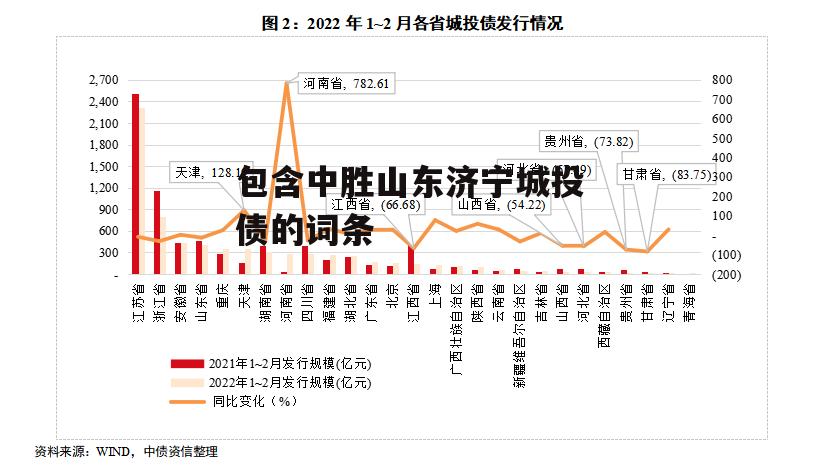 包含中胜山东济宁城投债的词条