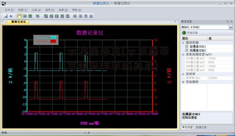 示波器带宽(示波器带宽和采样率的关系)