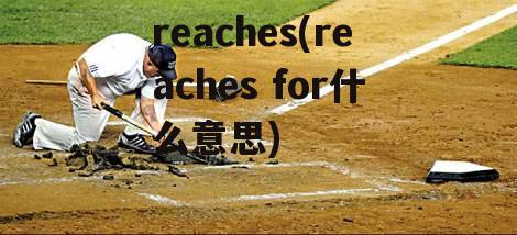 reaches(reaches for什么意思)