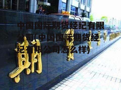 中国国际期货经纪有限公司(中国国际期货经纪有限公司怎么样)