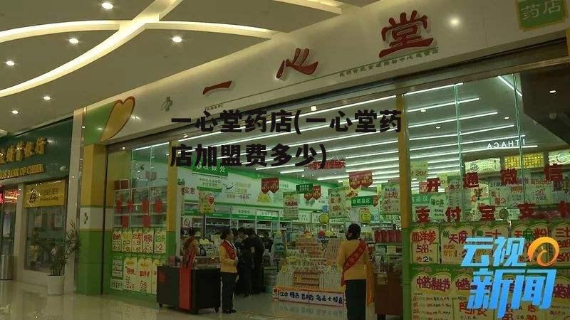 一心堂药店(一心堂药店加盟费多少)