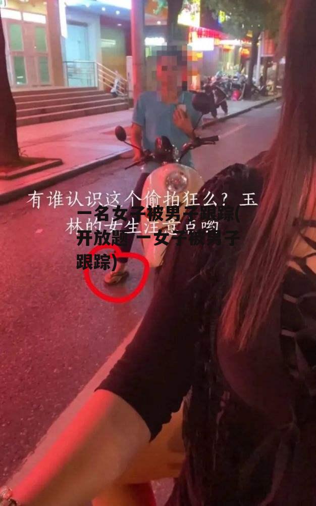 一名女子被男子跟踪(开放题 一女子被男子跟踪)