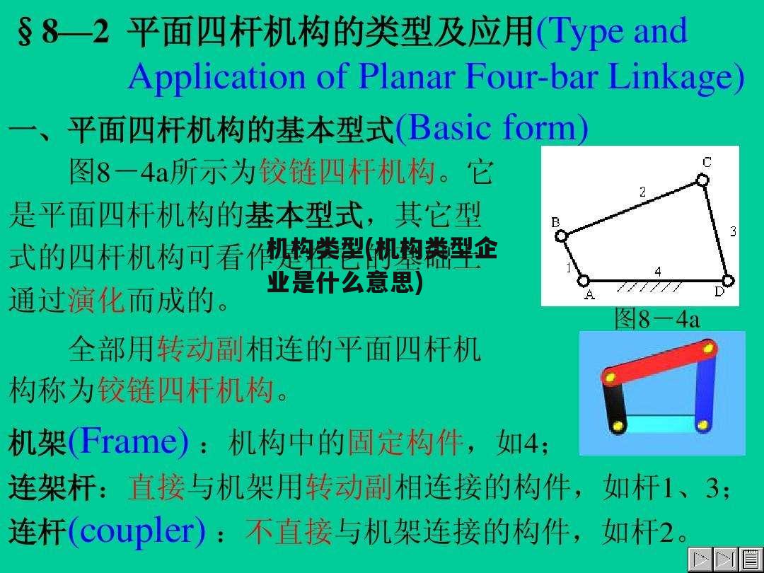 机构类型(机构类型企业是什么意思)