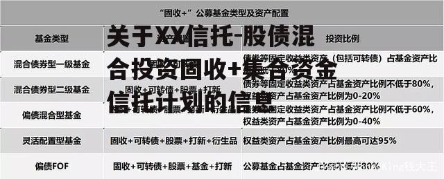 关于XX信托-股债混合投资固收+集合资金信托计划的信息