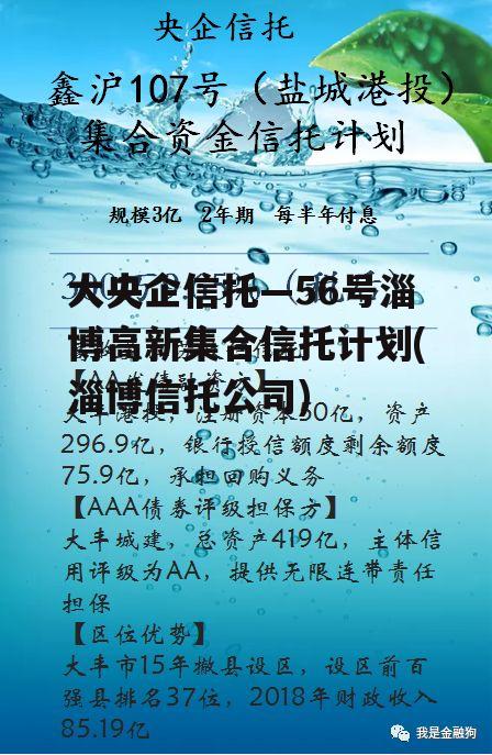 大央企信托—56号淄博高新集合信托计划(淄博信托公司)