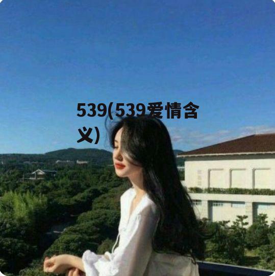 539(539爱情含义)