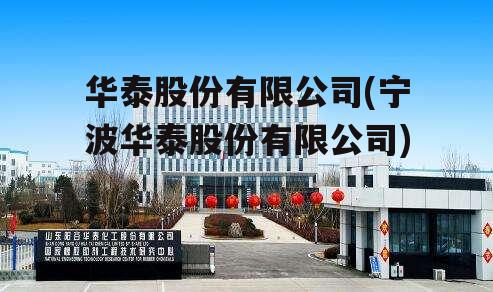 华泰股份有限公司(宁波华泰股份有限公司)