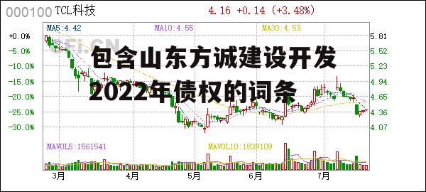 包含山东方诚建设开发2022年债权的词条