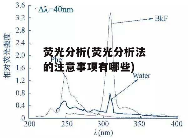 荧光分析(荧光分析法的注意事项有哪些)