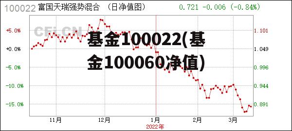 基金100022(基金100060净值)