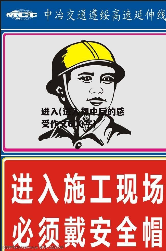 进入(进入初中后的感受作文600字)