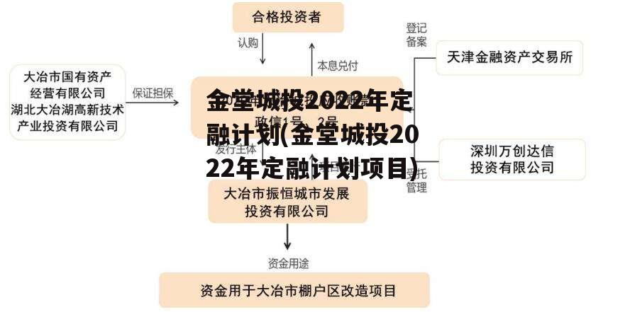 金堂城投2022年定融计划(金堂城投2022年定融计划项目)