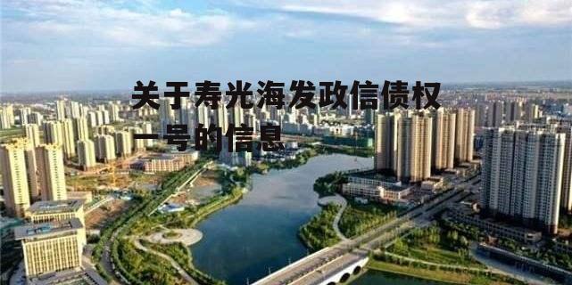 关于寿光海发政信债权一号的信息