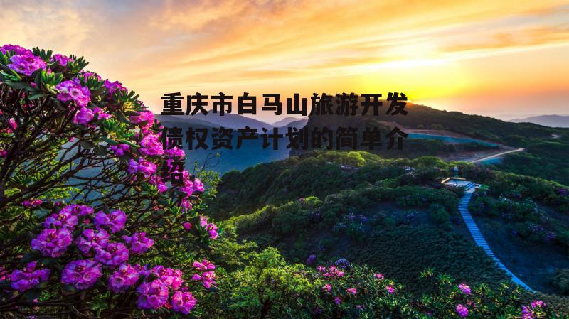 重庆市白马山旅游开发债权资产计划的简单介绍