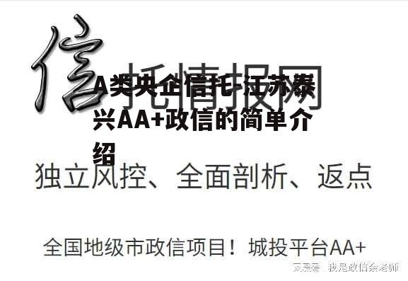 A类央企信托-江苏泰兴AA+政信的简单介绍