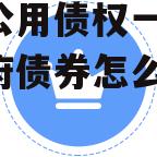 水发公用债权一号(上海政府债券怎么买)