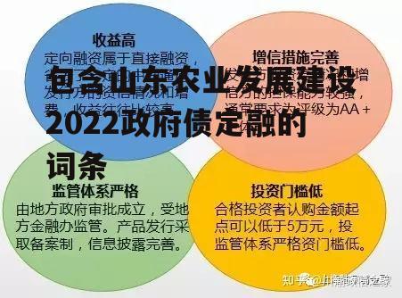 包含山东农业发展建设2022政府债定融的词条