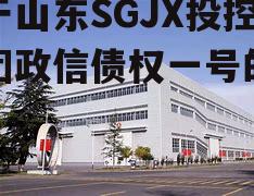 关于山东SGJX投控集团政信债权一号的信息