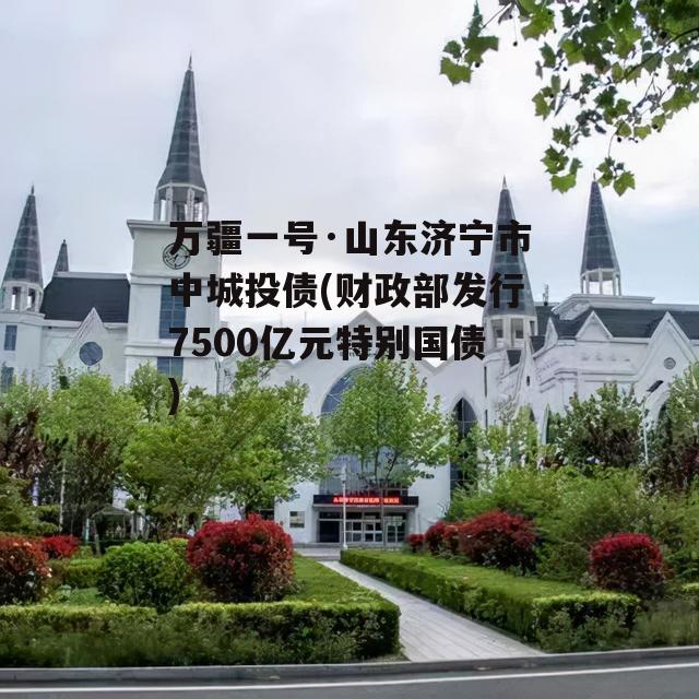 万疆一号·山东济宁市中城投债(财政部发行7500亿元特别国债)