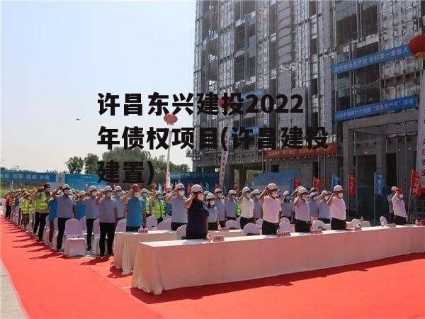 许昌东兴建投2022年债权项目(许昌建投建置)