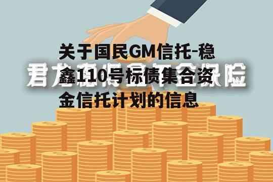 关于国民GM信托-稳鑫110号标债集合资金信托计划的信息