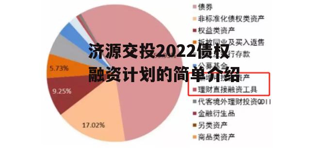 济源交投2022债权融资计划的简单介绍