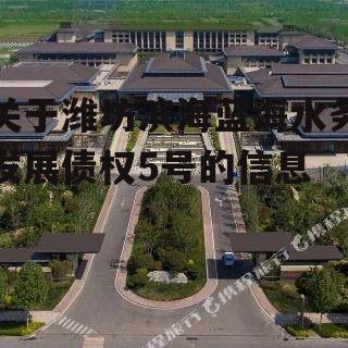 关于潍坊滨海蓝海水务发展债权5号的信息