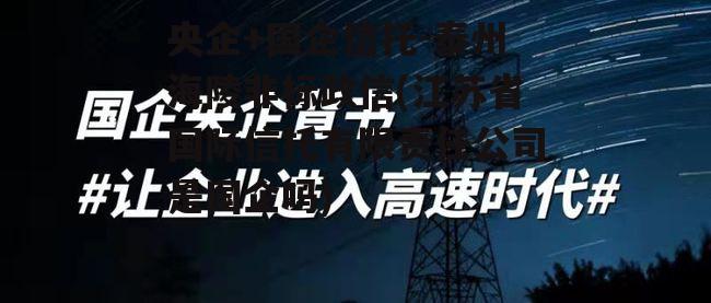 央企+国企信托-泰州海陵非标政信(江苏省国际信托有限责任公司是国企吗)