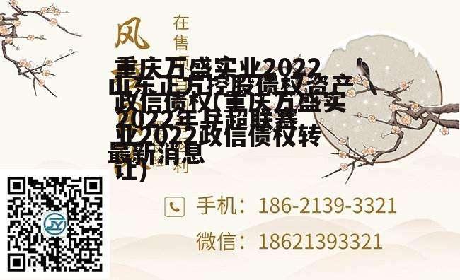 重庆万盛实业2022政信债权(重庆万盛实业2022政信债权转让)