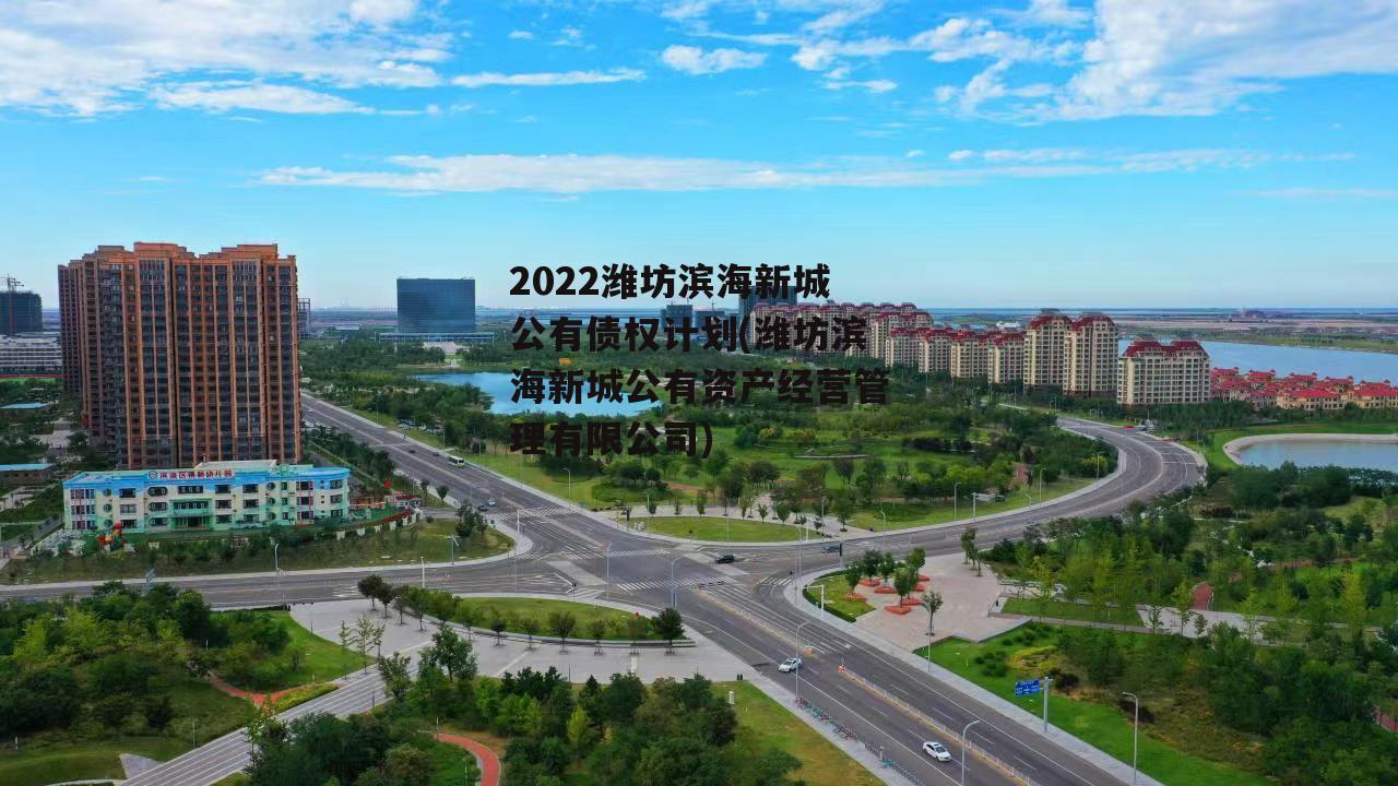 2022潍坊滨海新城公有债权计划(潍坊滨海新城公有资产经营管理有限公司)