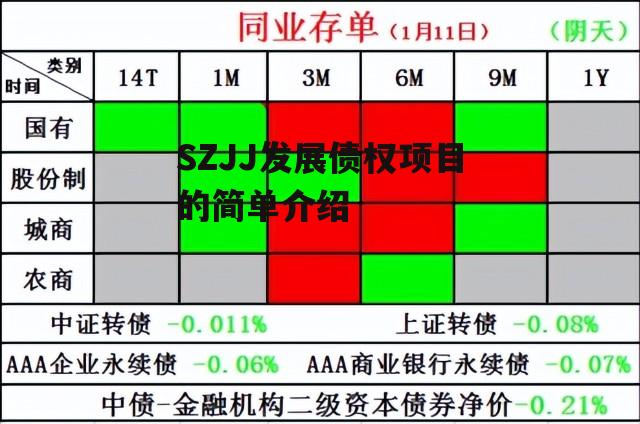 SZJJ发展债权项目的简单介绍