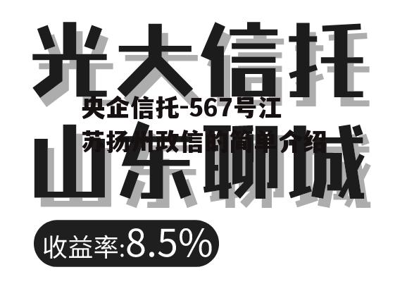 央企信托-567号江苏扬州政信的简单介绍