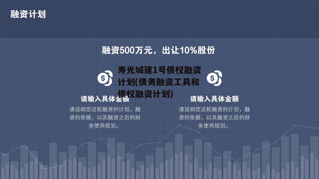 寿光城建1号债权融资计划(债务融资工具和债权融资计划)