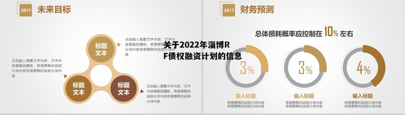 关于2022年淄博RF债权融资计划的信息