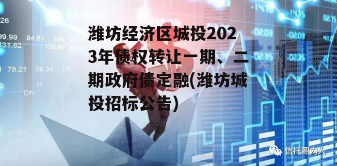 潍坊经济区城投2023年债权转让一期、二期政府债定融(潍坊城投招标公告)